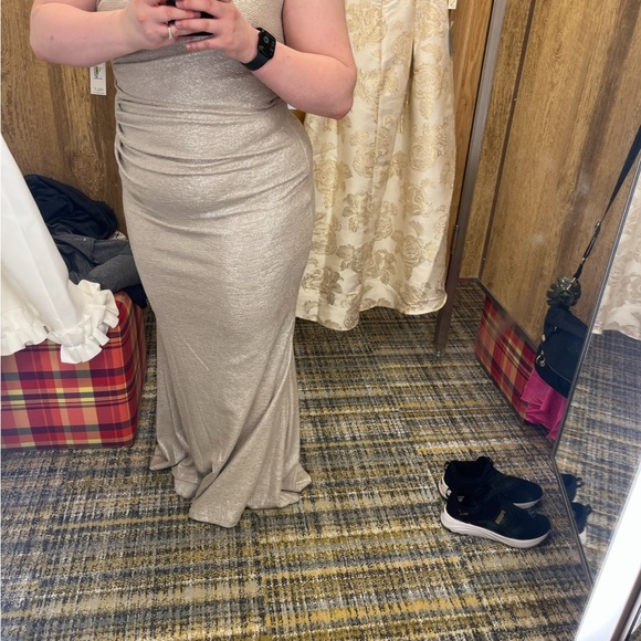 Foiled Knit Dress - Picture 5 of 5